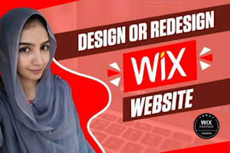 do wix website redesign, wix studio, and ecommerce wix website design