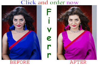 do photo color change,jewellery,product color change 4 hour