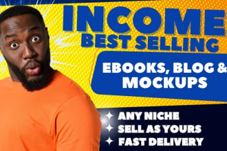 write make money ebooks, article, blog post you can resell