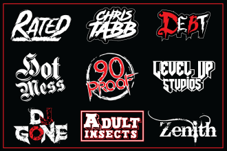 do band , music , dj, logo