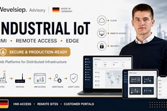 build industrial iot hmi and remote access web platforms