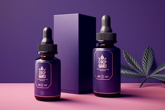 create 3d product mockup packaging