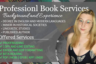 proofread your sci fi novel