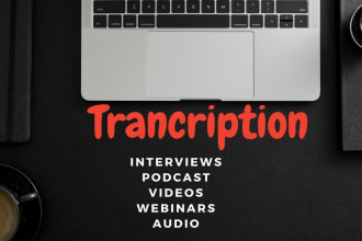 transcribe audio and video to word