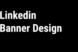 design your attractive linkedin banner