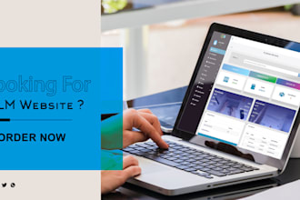 create MLM website or landing pages