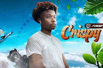 design professional banner for website, twitter, twitch