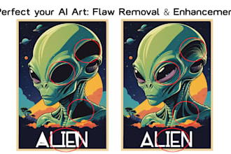 provide ai image editing, upscaling, and text cleanup services