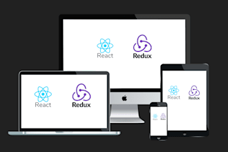 develop react redux web application from scratch