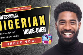 professionally record nigerian male voice over