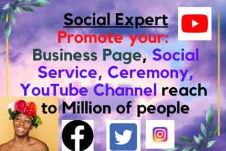 be your expert social media marketer