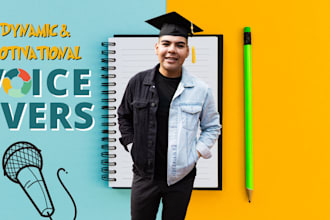 create motivational voiceovers for youth content