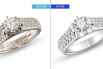 do high end jewelry retouching for you