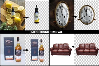 do background removal or cut out and photo edit
