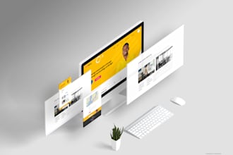 design stunning responsive HD web page