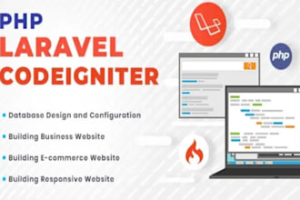 do laravel and codeigniter development and customizations