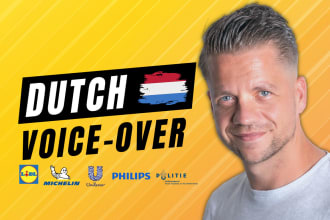 be your professional dutch voice over