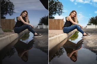 do photo editing  compositing or anything in photoshop