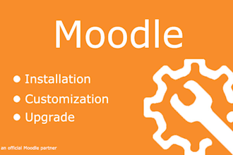 install, upgrade or customize moodle