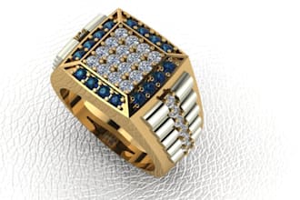 make men and women gold rings