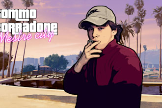 do a gta portrait