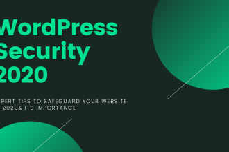 fix hacked wordpress, add security to website