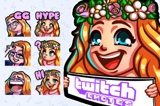 draw custom twitch emotes and badges