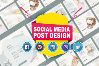 design all social media posts