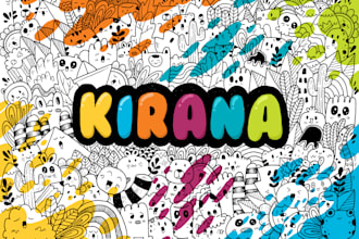 draw super cute doodle art for anything