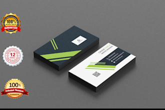 do professional design business card within 12 hr