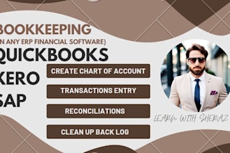 do accounting and bookkeeping in quickbooks, xero online