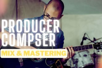 professionally create your pop or electronic synth song