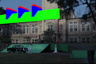 vfx compositing and rotoscoping ,chroma key
