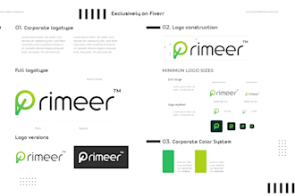 digital logo design brand style guidelines