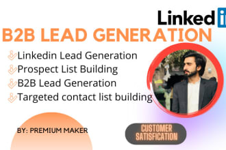 do lead generation and build a b2b cold email list