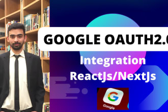 integrate google oauth login in reactjs nextjs