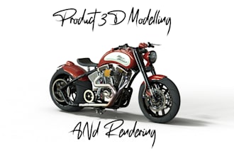 do 3d product design, cad design on solidworks and  render it
