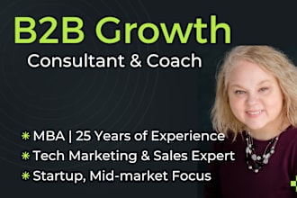 be your b2b business consultant and coach