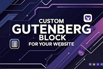 develop custom gutenberg blocks for your wordpress site