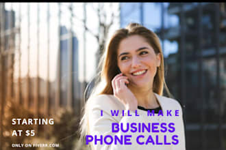 make business phone calls for you