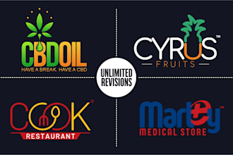 do simple logo design for your business