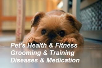 write pet articles dogs cats and their diseases