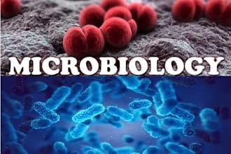 write microbiology reports and summaries