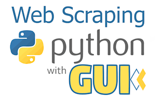 create a web scraper with user interface in python
