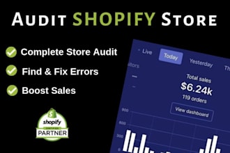 review your shopify store for higher conversions