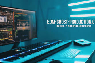 produce you an edm record label ready track
