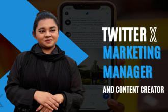 be trending  twitter x marketing manager, and content creator