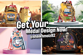 do medal design for you