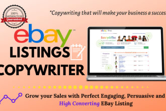 write persuasive ebay listing product descriptions