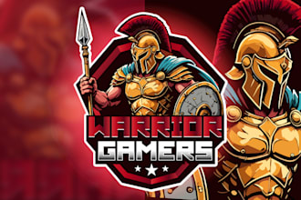 do custom mascot logo for gaming, esports team, twitch, youtube